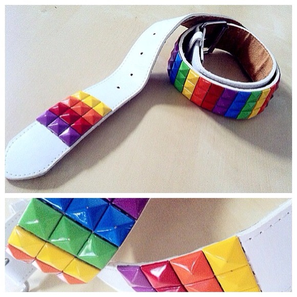 Kawaii Rainbow Belt