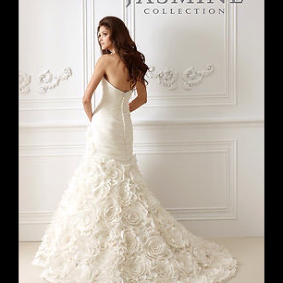 SOLD Jasmine Couture Bridal Dress F473 - Picture 2 of 3