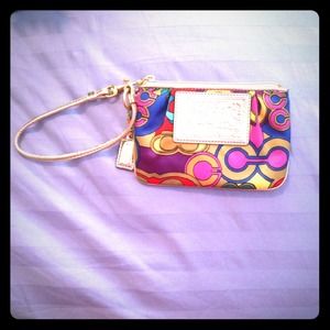 **Reduced** Coach Wristlet**