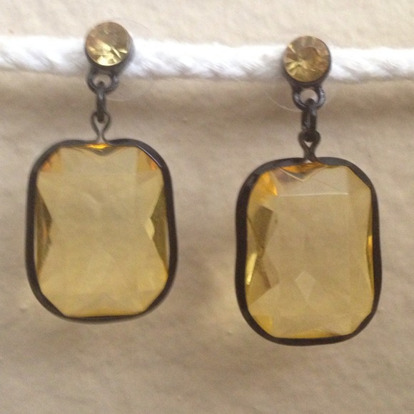 Faceted Earrings - Picture 2 of 2