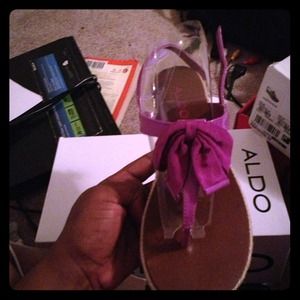 Purple sandles from aldo