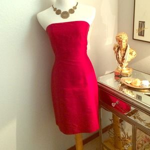 Ann Taylor strapless dress