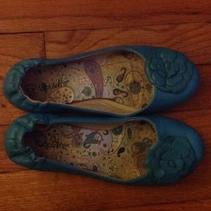 Turquoise ballet flats, Perfect for Spring