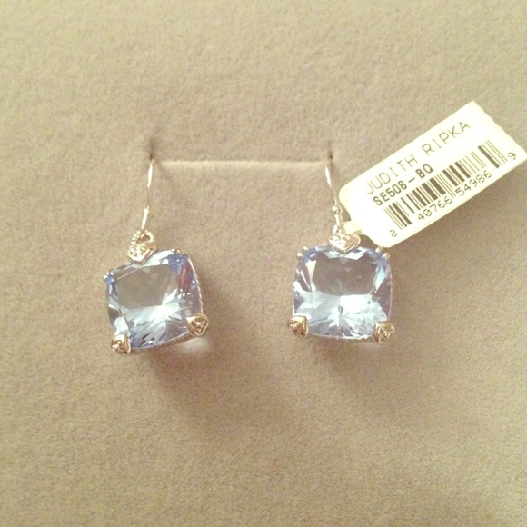 Judith Ripka Jewelry - ❌❌❌SOLDJudith Ripka Blue Quartz Earrings