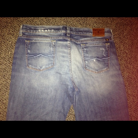 Lucky brand jeans size 18/34 Zoe boot