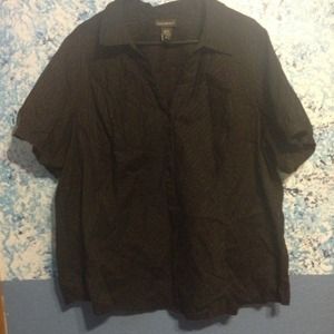 Cute Office Attire Blouse. Lane Bryant.