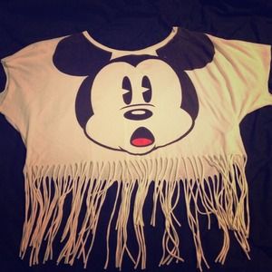 Mickey Mouse Crop Top from Forever21