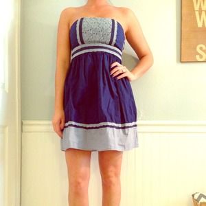 UO dress with lace detail