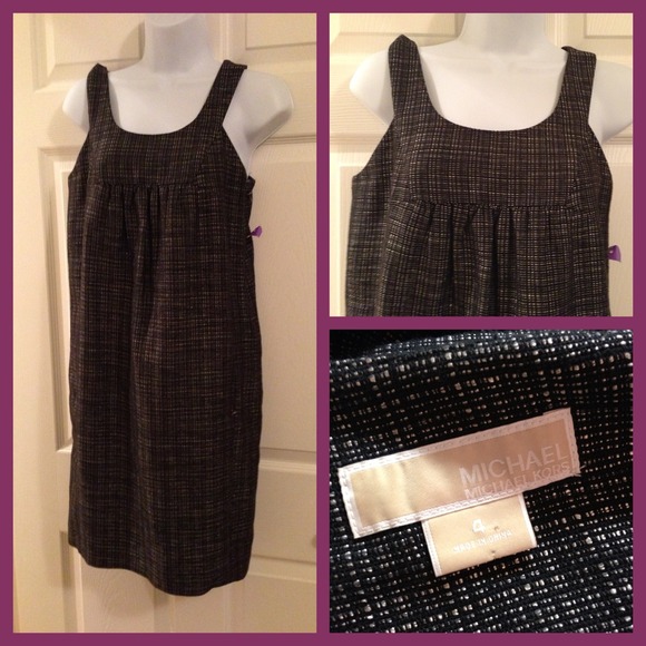 Michael Kors Houndstooth Dress size 4