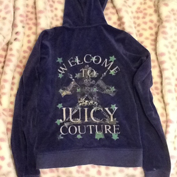 A size small juicy couture long sleeve zip up