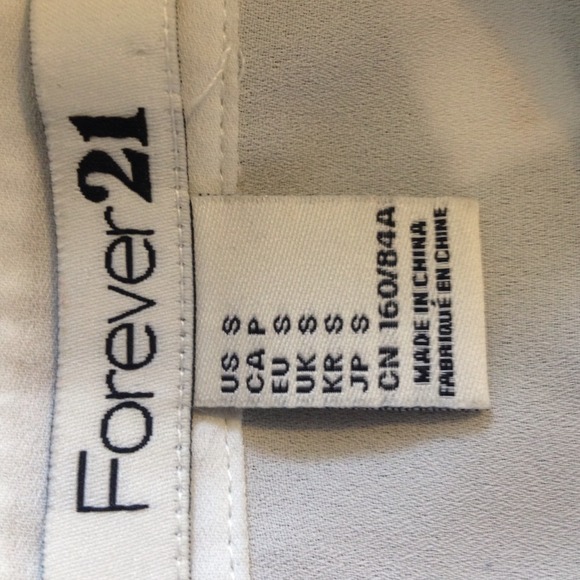 A white with gold studs classy top - Picture 3 of 3