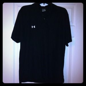 Men's small collared UA dry fit
