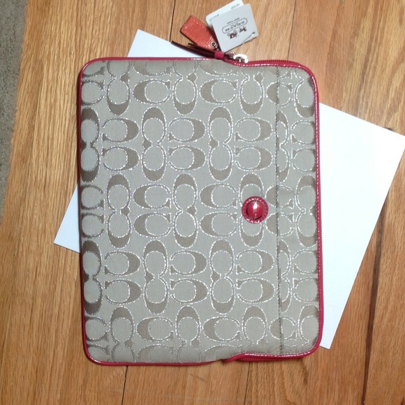 NWT Authentic COACH iPad Tablet Case