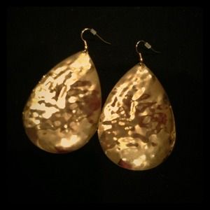 Large Gold Earrings
