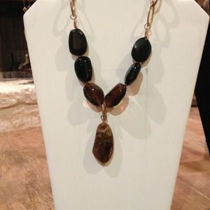 Earth tones necklace