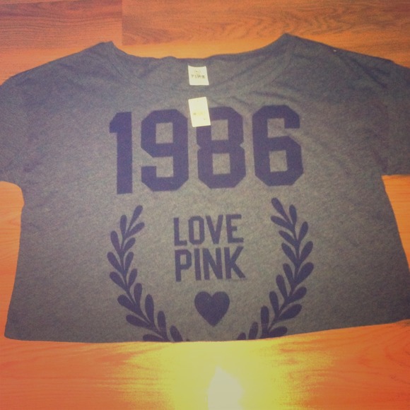 Victoria's Secret Love Pink half tee!
