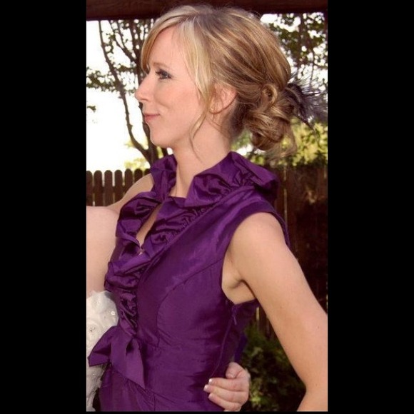 SOLD Purple formal dress, short. Size 0