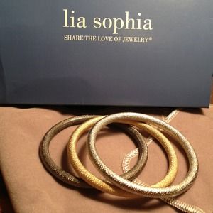 BUNDLED!! Lia Sophia Bracelet tri