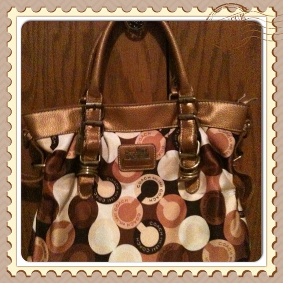 Inspired Coach Handbag with dustbag