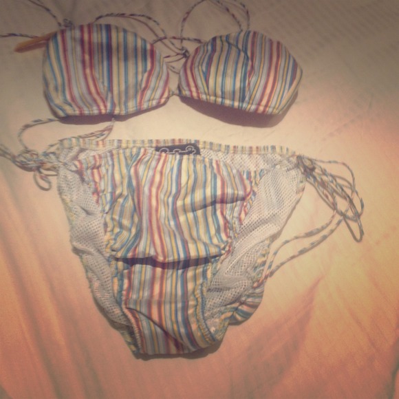 Cynthia Rowley string bikini set. Sz10. Brand new