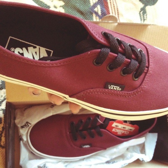 Vans Shoes - Maroon Vans