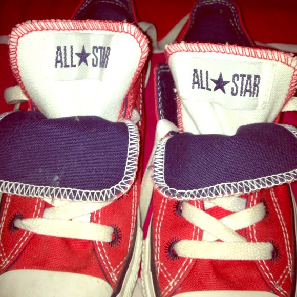 Special Edition ; Red , White , & Blue Converse .