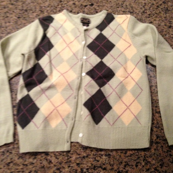 Abercrombie Size L light green sweater