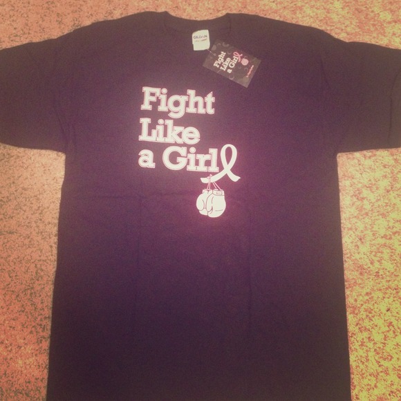 ---SOLD!!!! Fight like a Girl TShirt
