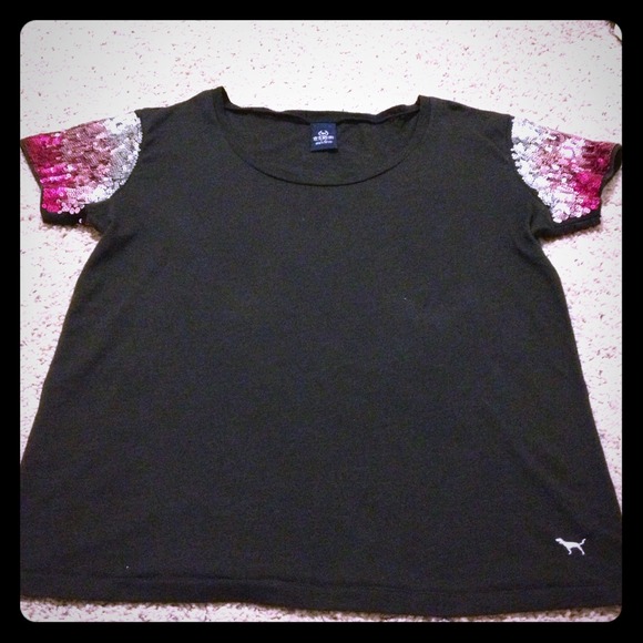 🚫SOLD🚫VS pink sparkle shirt