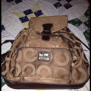 Backpack, zebra hills,wedge floral hills bundle