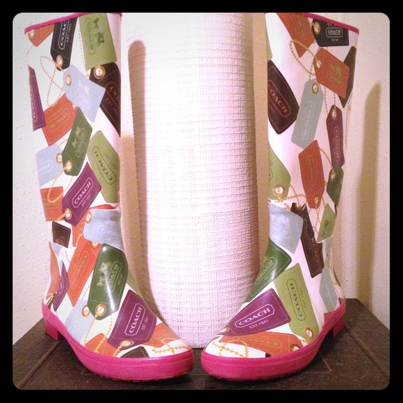 🌟REDUCED🌟Coach Rain Boots