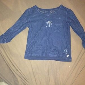 Hollister lace top