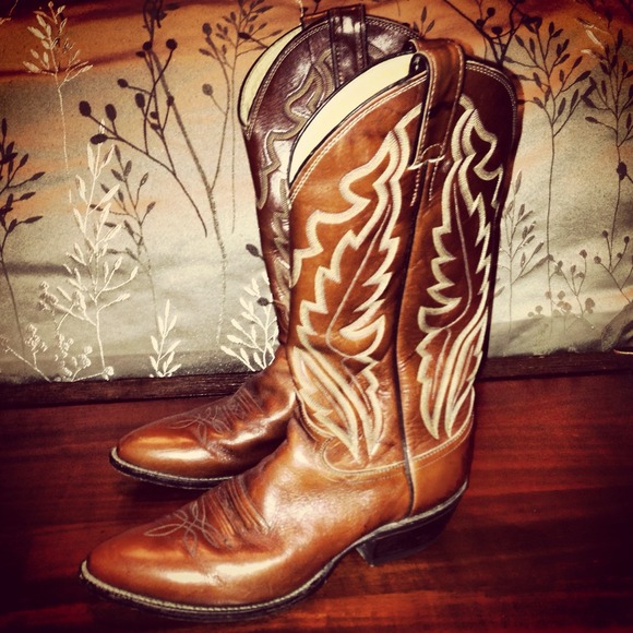 Justin  Boots - Vintage cowboy boots size 11
