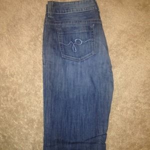 Daredevil flare Guess jeans.