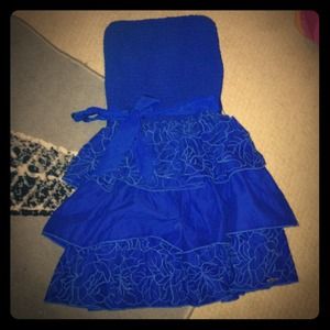 Blue dress from Hollister size s.