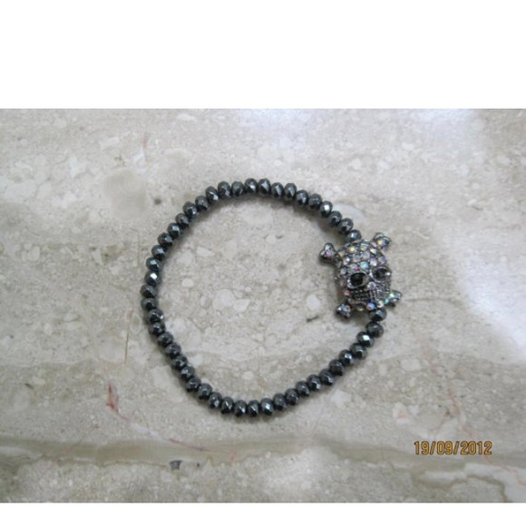 Hematite bead bracelet - Picture 4 of 4