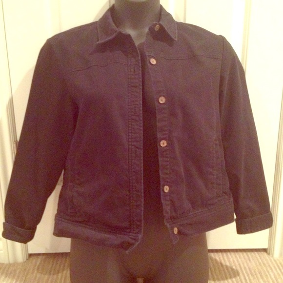 SOLD!!! Black denim-like jacket