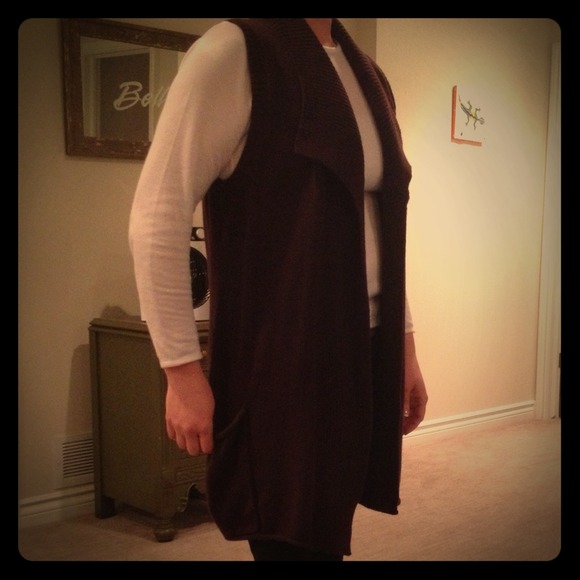 SOLD!! Long sweater vest