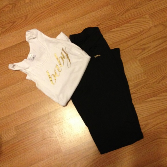 **Hold**Reebok work out pants: maternity