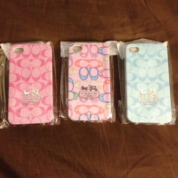 Bundled Coach inspired iphone 4/4s cases