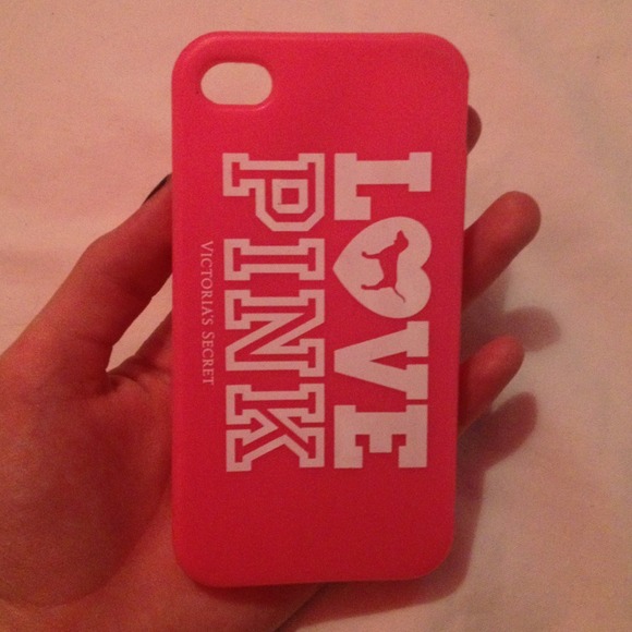 ✨ON HOLD✨PINK Victoria's Secret case iPhone 4-4s