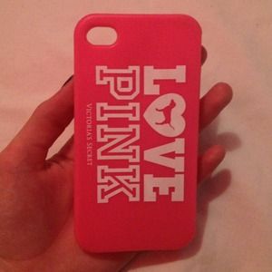 ✨ON HOLD✨PINK Victoria's Secret case iPhone 4-4s