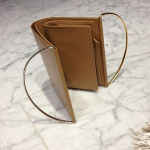 Cartier tan leather wallet/purse