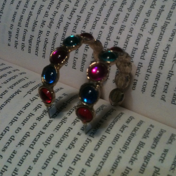 Vintage 80's earrings! - Picture 2 of 5