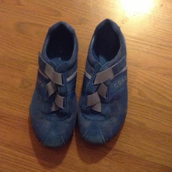 SOLD!!!? PRICE CUT!!!  Coach gym shoes