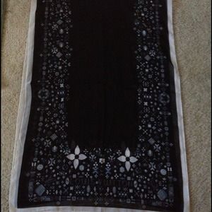 Inspired chiffon scarf