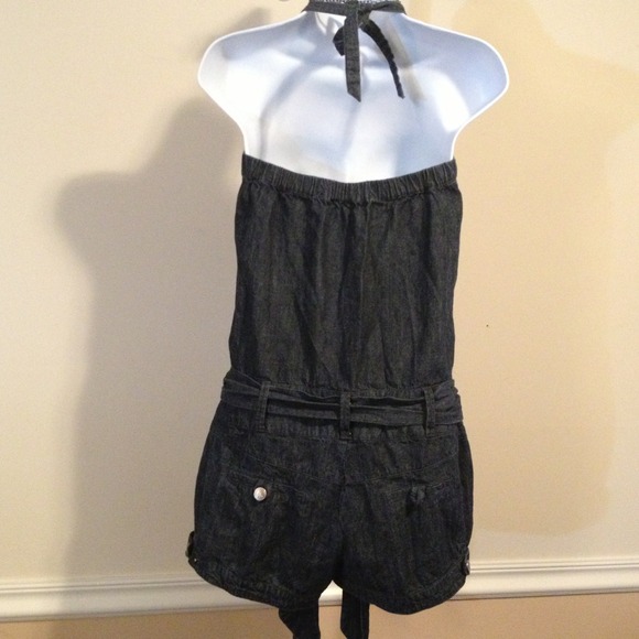 Charlotte Russe  denim overalls - Picture 4 of 4