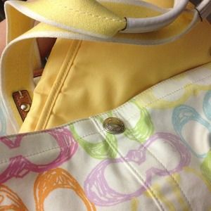 FINAL REDUCTION - Authentic Coach Diaper Bag