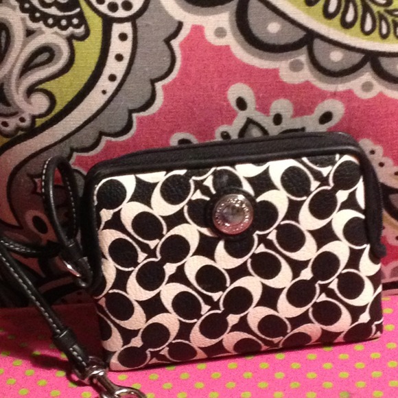 Coach wristlet