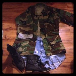Bundle.! Small Camo Jacket! And Grey Camo Jacket.